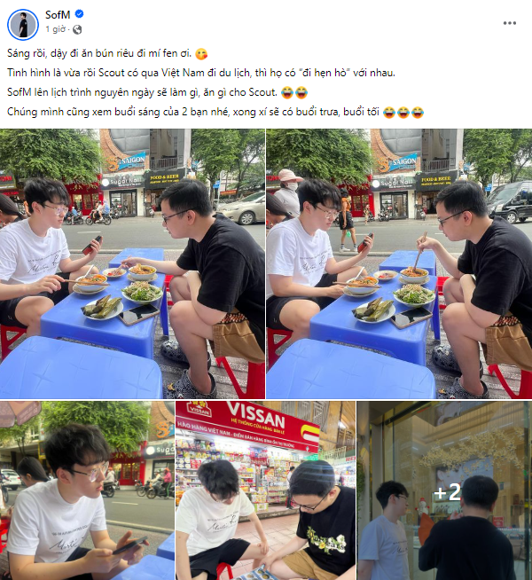 SofM took Scout on a tour of Ho Chi Minh City and enjoyed Vietnamese food