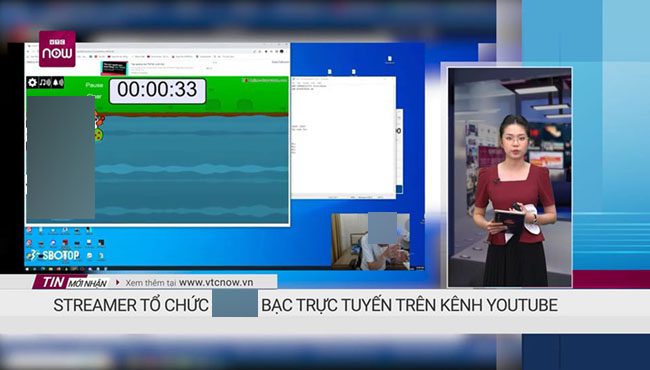 Male streamer S. has been specifically named by television channels for negative content