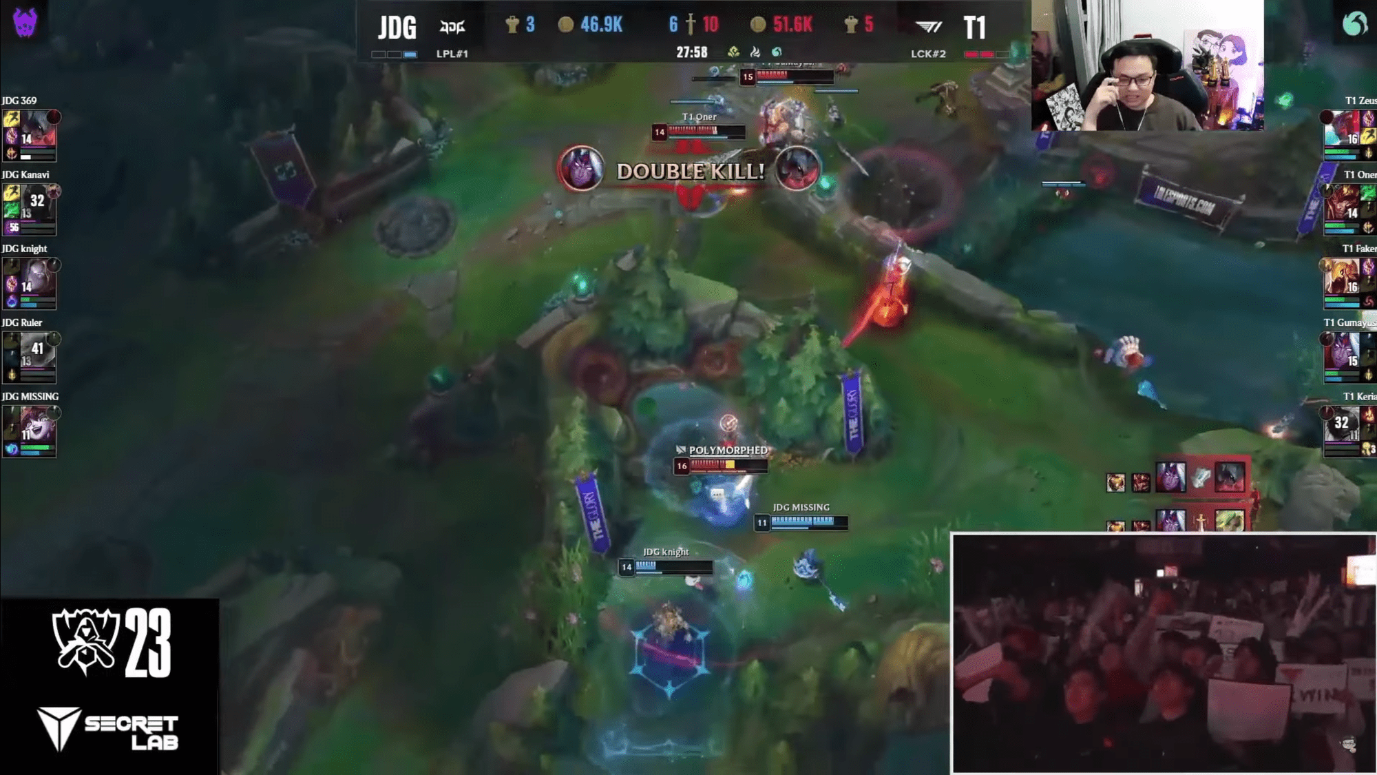SofM is also amazed by Gumayusi's play in the decisive Game 4 against JDG