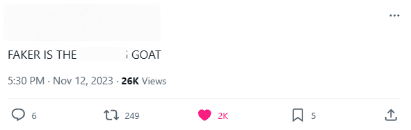 Faker is the GOAT