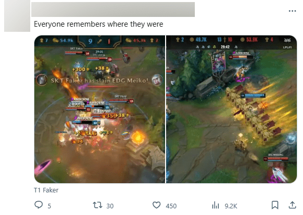 Everyone remembers how that situation was back then
