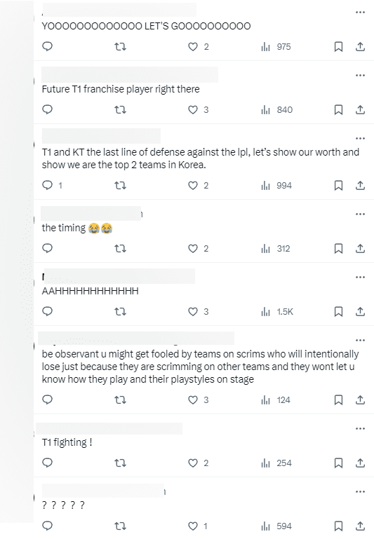 Many viewers joked that T1 is 'taking a jab' at Gen.G