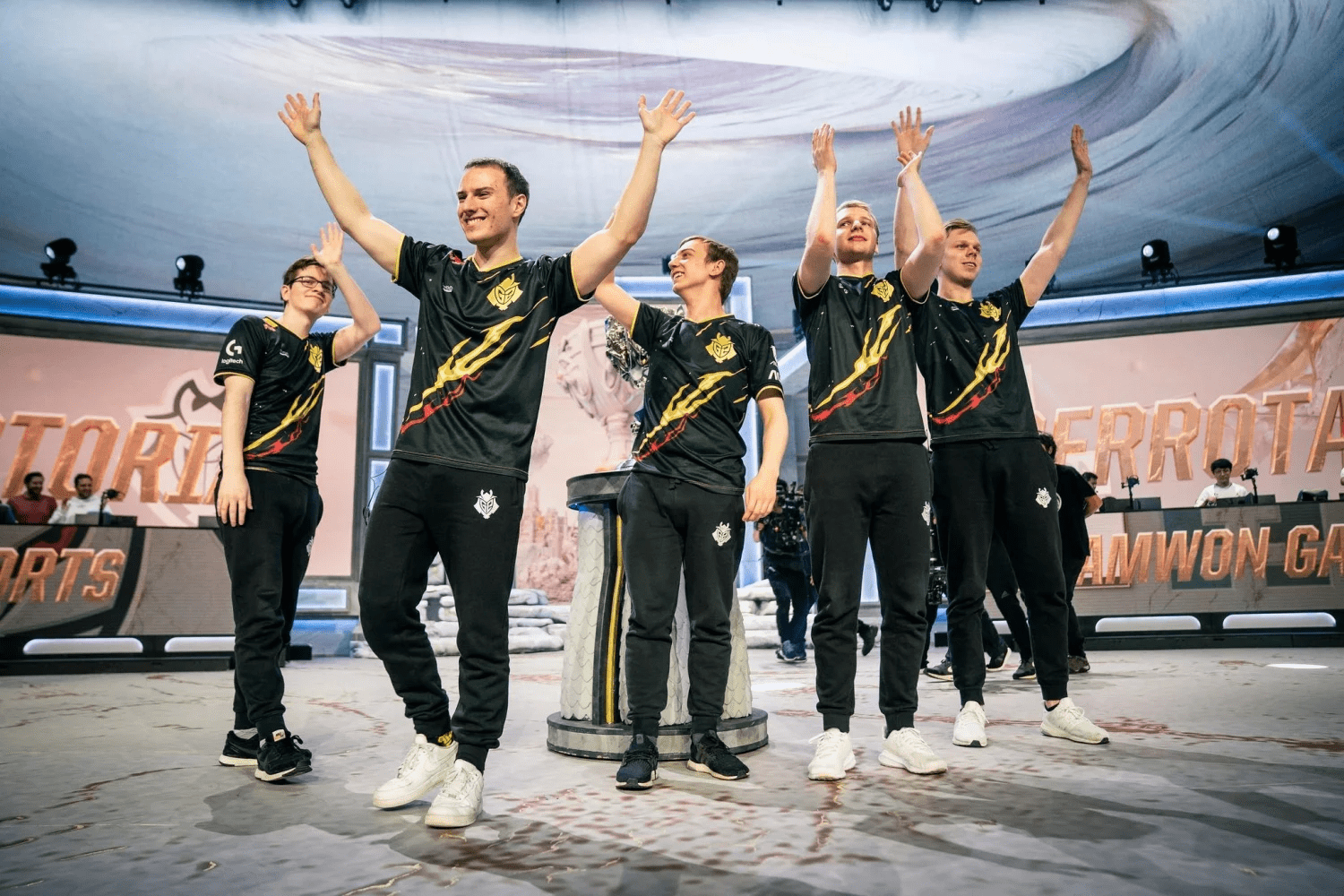 This is G2 Esports in 2019