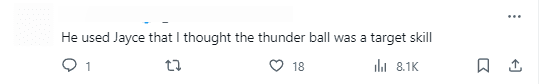 The audience was also amazed by Zeus's Shockwave hit rate