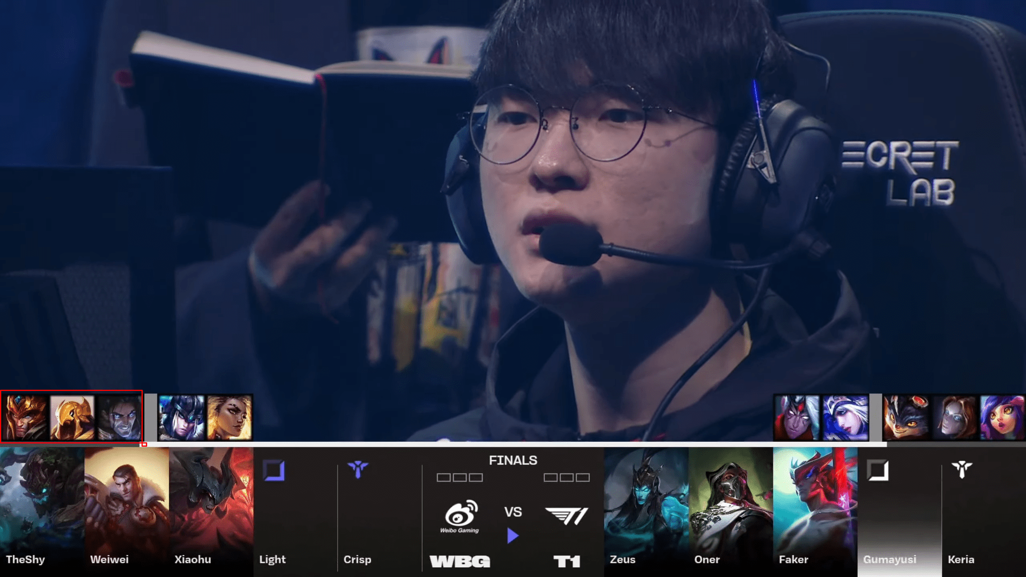 Indeed, WBG also banned the three champions in the first game against T1 in the CKTG 2023 finals