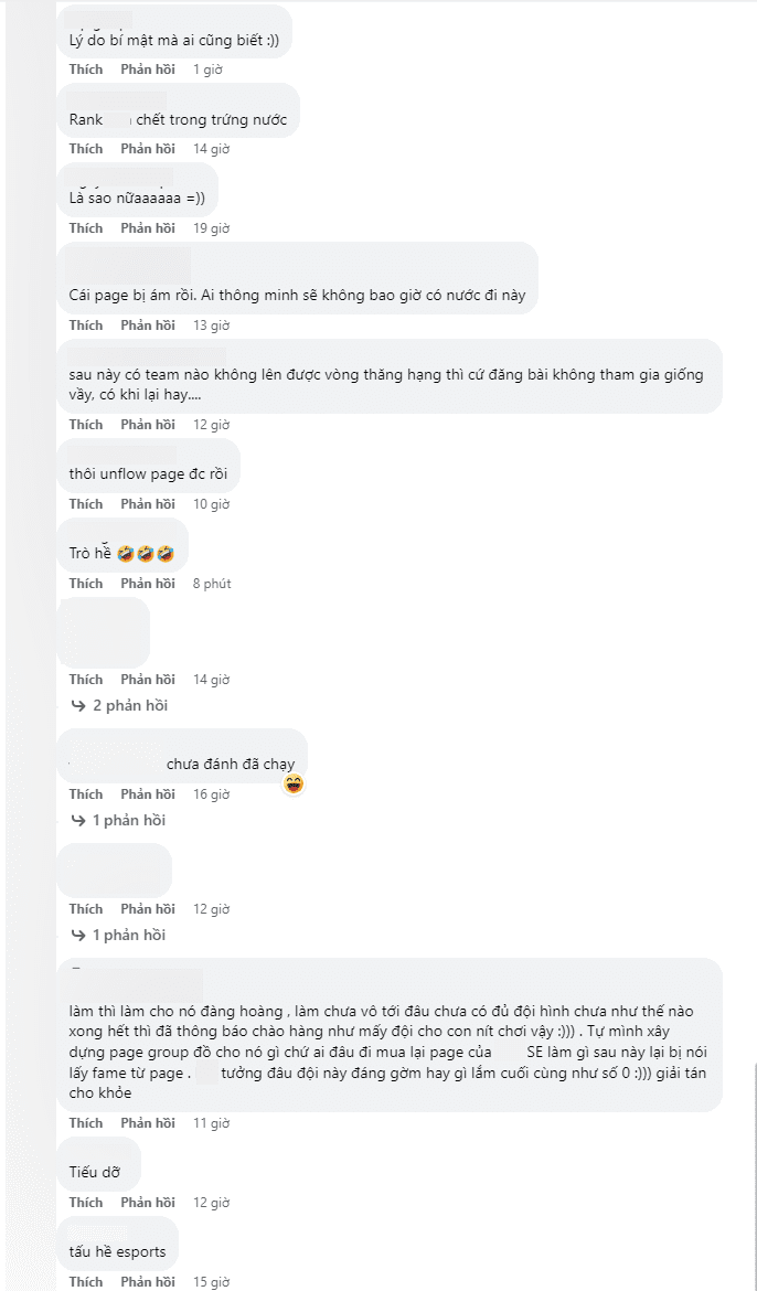 Fans are disappointed and there are many sarcastic comments