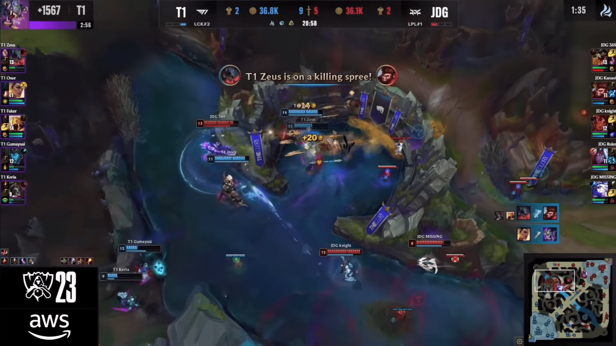 Aatrox is also becoming a comfort champion for Zeus