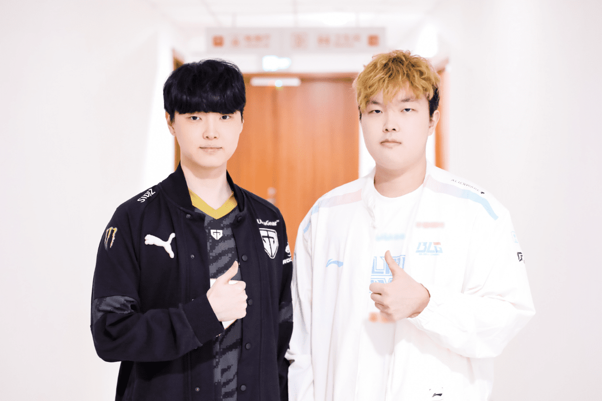 Bin recently canceled his vacation just to meet Chovy