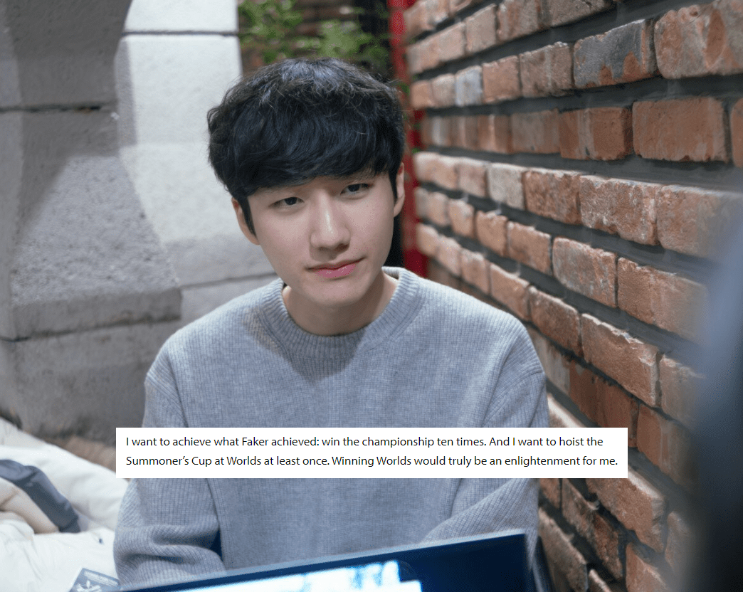 Peanut shares his future goals: 'I really want to win the LCK 10 times like Faker and at least win the World Championship once'