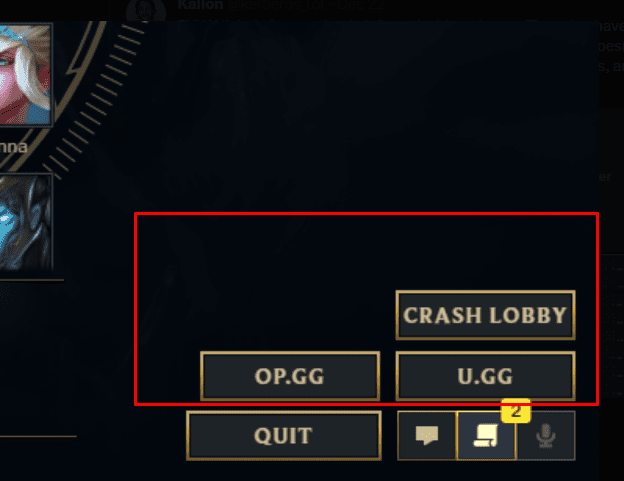 Current cheating software can even create new features in the League of Legends client, something that should only be done by Riot
