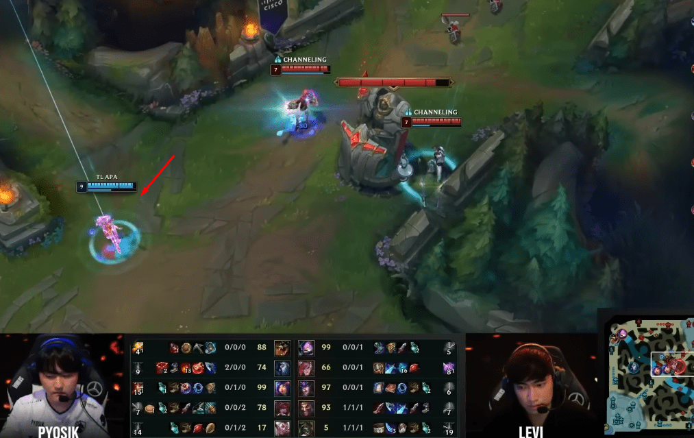 Riot did not ban the extension of vision duration with W during Backflip, so many players used it in Worlds 2023
