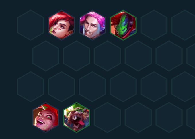 The 4 Punk threshold will help this team composition accumulate stats very quickly