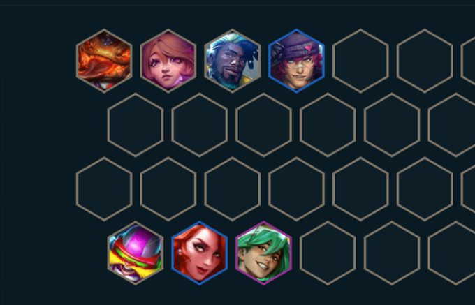 The composition players should aim for in the mid-game