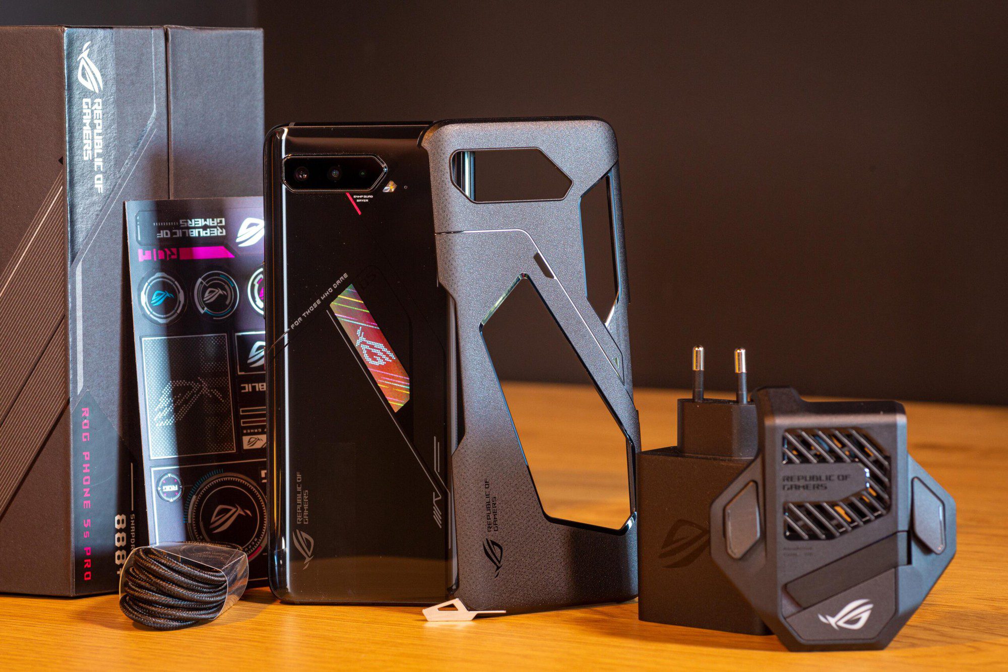 The ROG Phones related to the incident