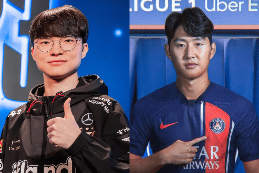Faker's salary surpasses that of PSG's Lee Kang-in