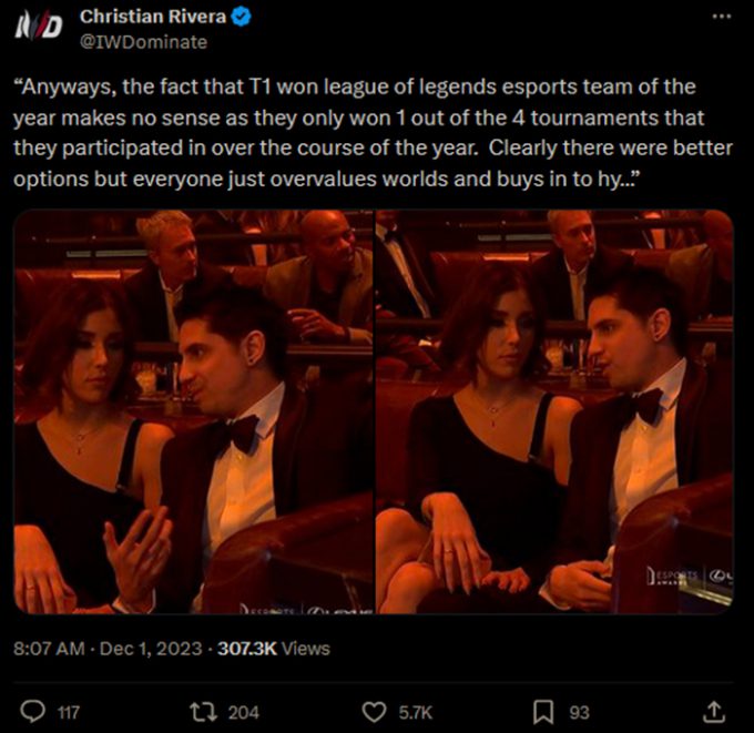 Even a famous LCS streamer agrees