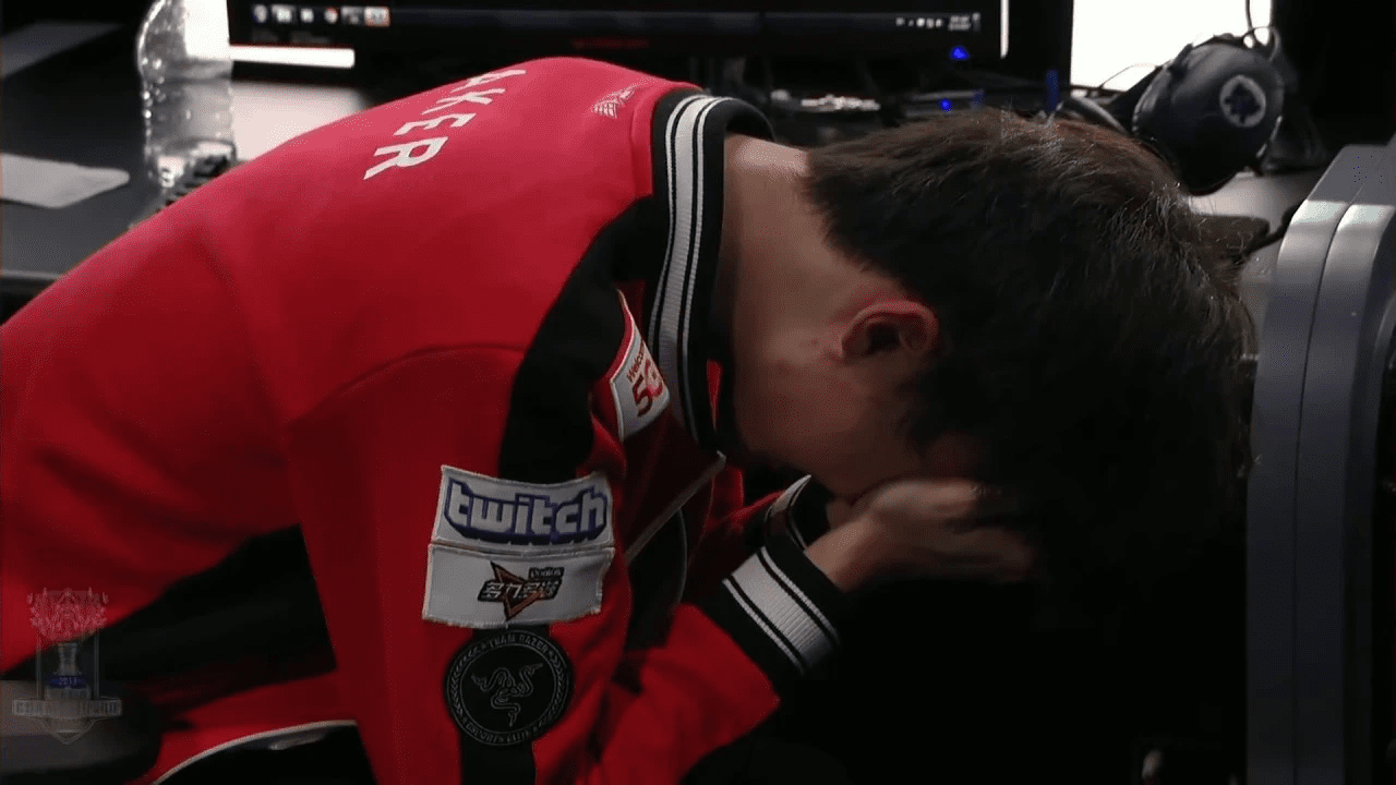 An image frequently used by some rival fans or anti-fans despite being from as far back as 2017