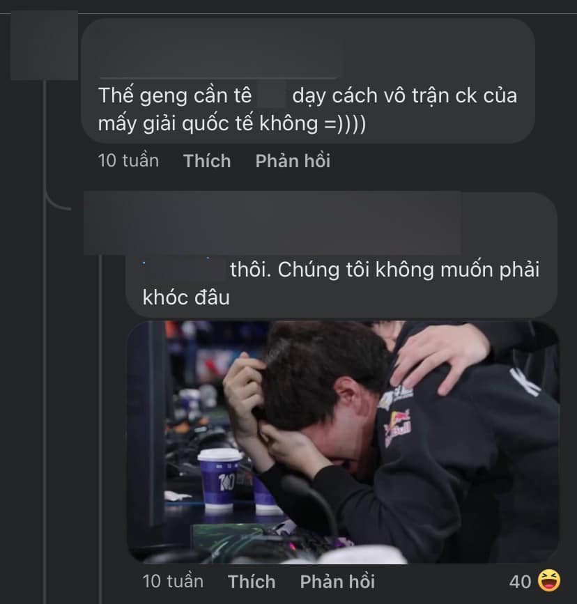 The image of Keria crying after the loss to DRX has also been reused from last year to now