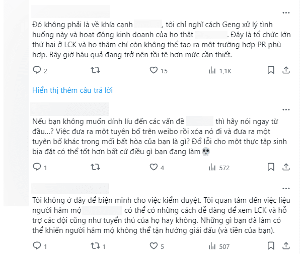 Fans point out the risks and deeper consequences for Gen.G's situation