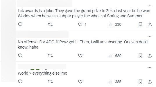 Many fans are confused and waiting to see how the LCK will 'self-destruct' after last year's controversial award ceremony