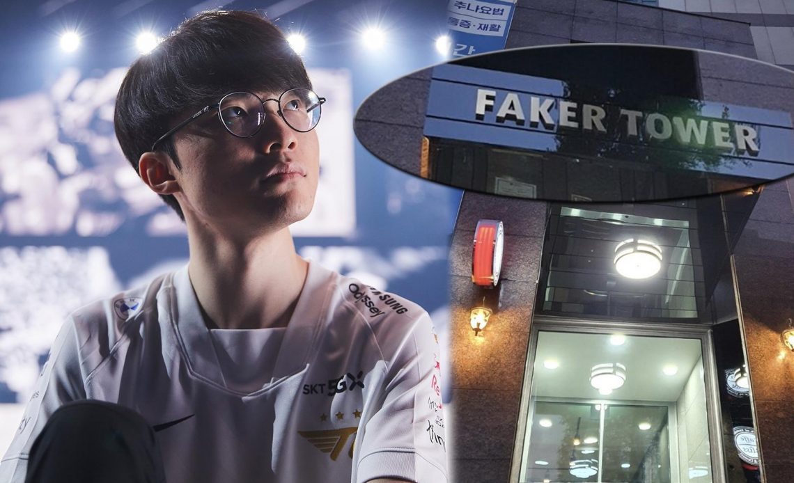 Faker and his personal building
