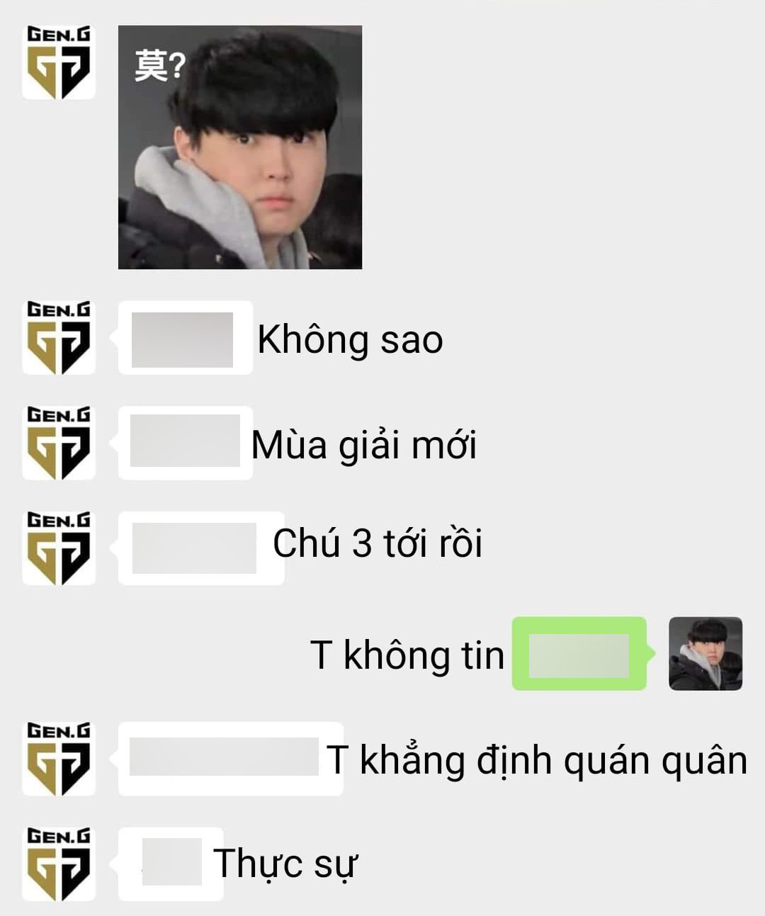 A Gen.G staff member assured fans during a conversation that Canyon will help Gen.G win the championship