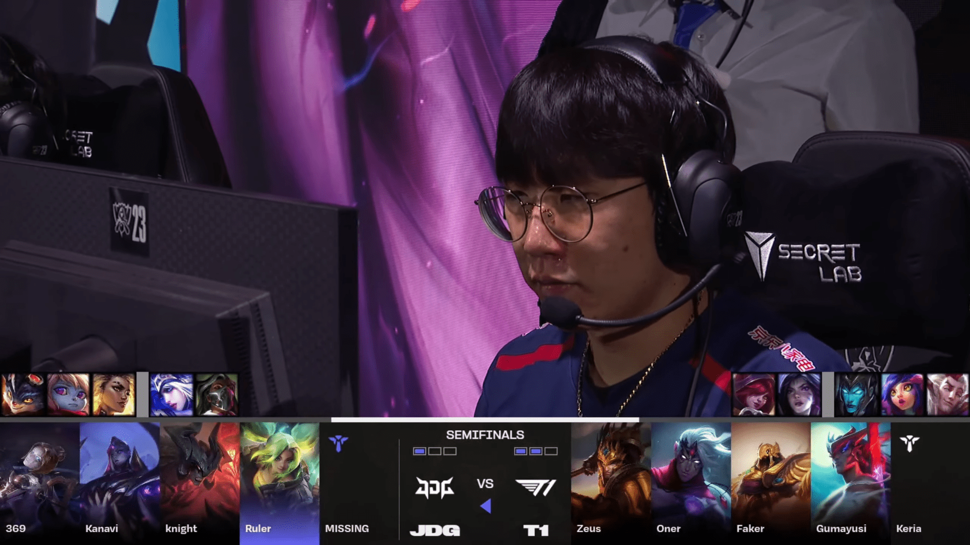 Ruler also stated that he wasn't confident using Zeri but still chose it due to teammates' suggestion