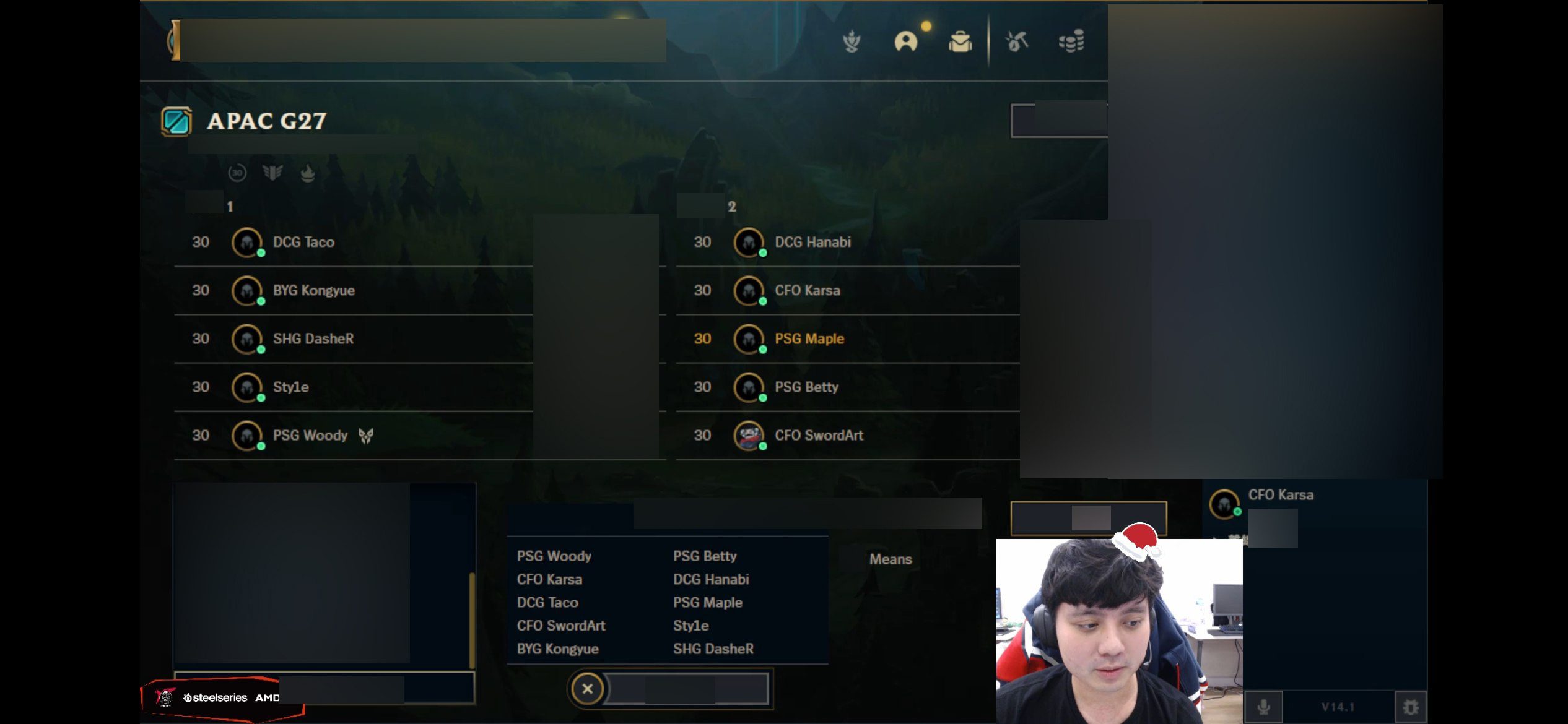 Sty1e in the lobby with stars like SwordArt, Maple