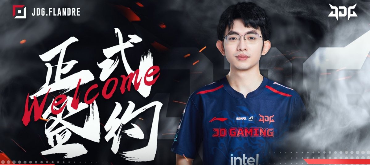 Rumors emerge that JDG signed Flandre to be a backup