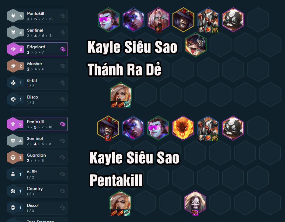 Players should aim for the 5 Pentakill threshold regardless of Kayle's Star Guardian form to achieve maximum power late game