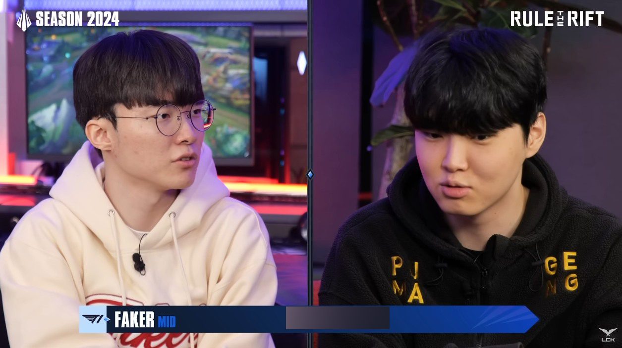 But Faker and Chovy both stated they haven't played any matches on the new patch