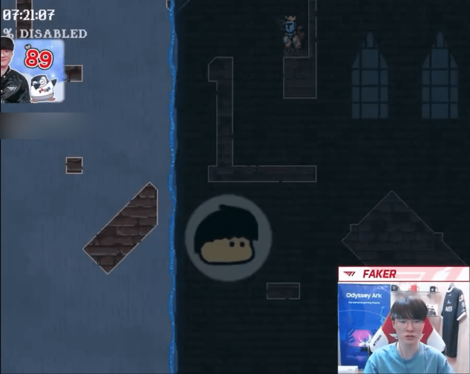 Faker had to pause rank climbing and switch to playing Jump King to relieve stress