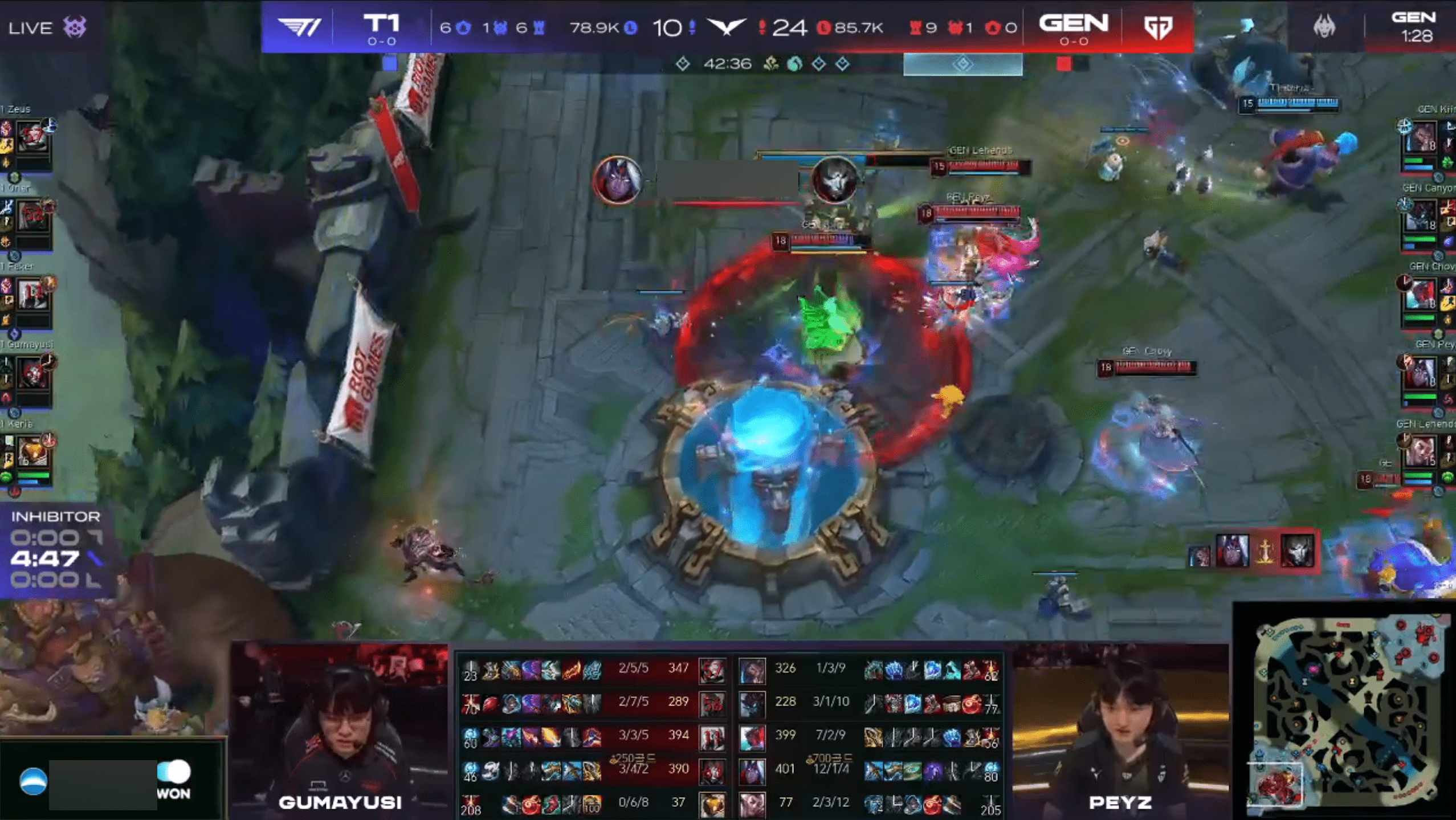 Both teams 'throwing the game' with Gen.G emerging victorious