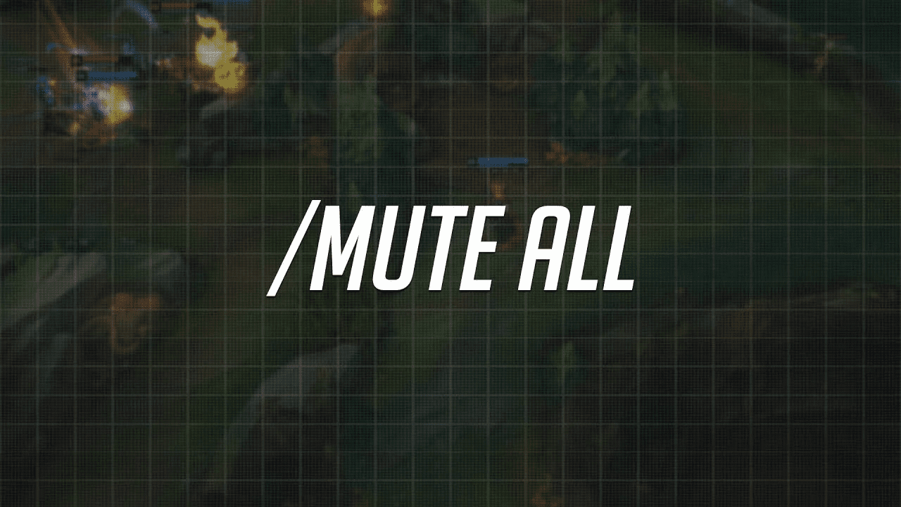 However, the problem of toxicity and game-throwing has become so prevalent that players sometimes have to 'Mute All' to enjoy the game