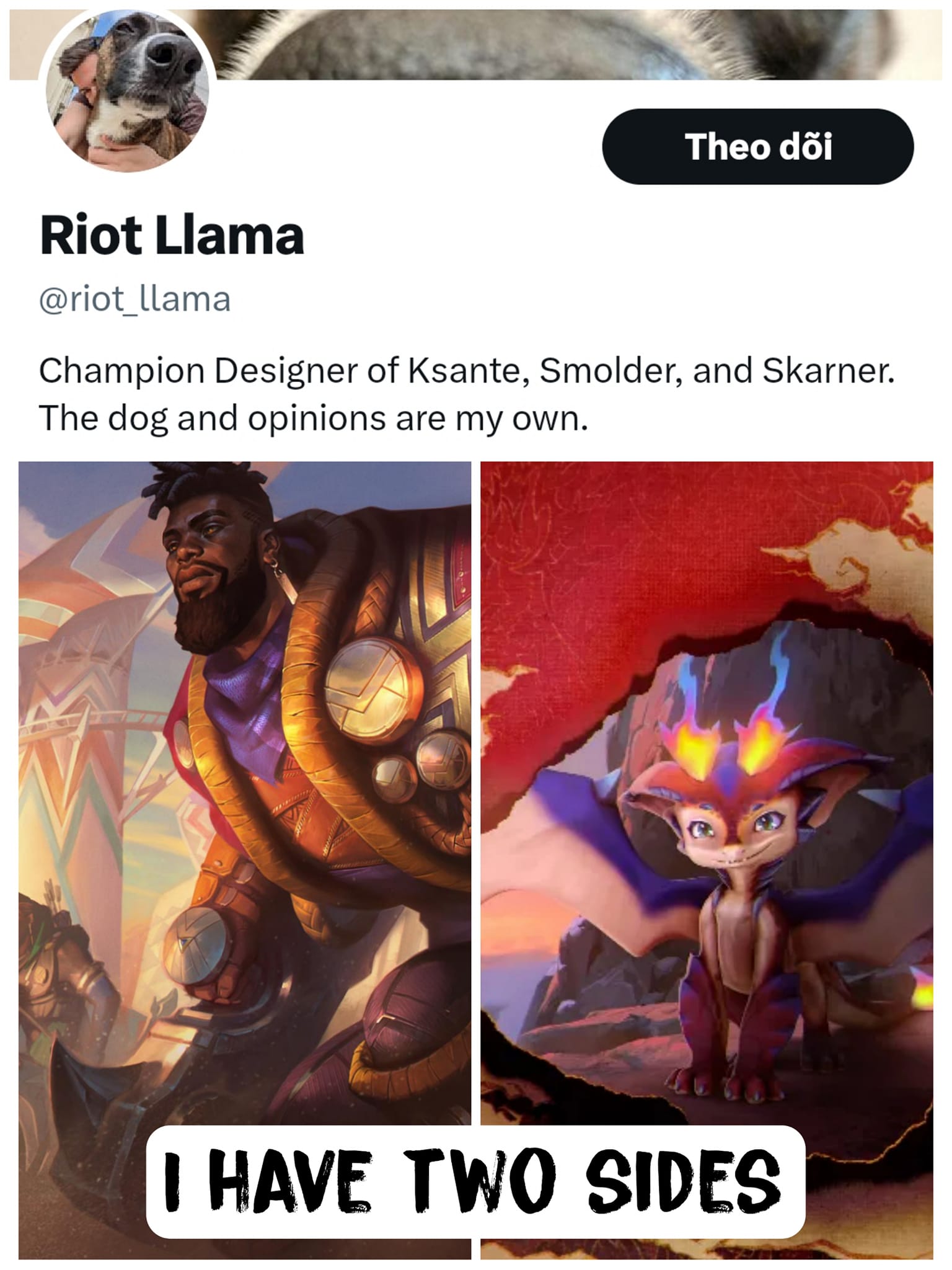 The rework of Skarner and the development of lore for champions like K'Sante or Smolder in the future are also in doubt with Riot Llama leaving the team
