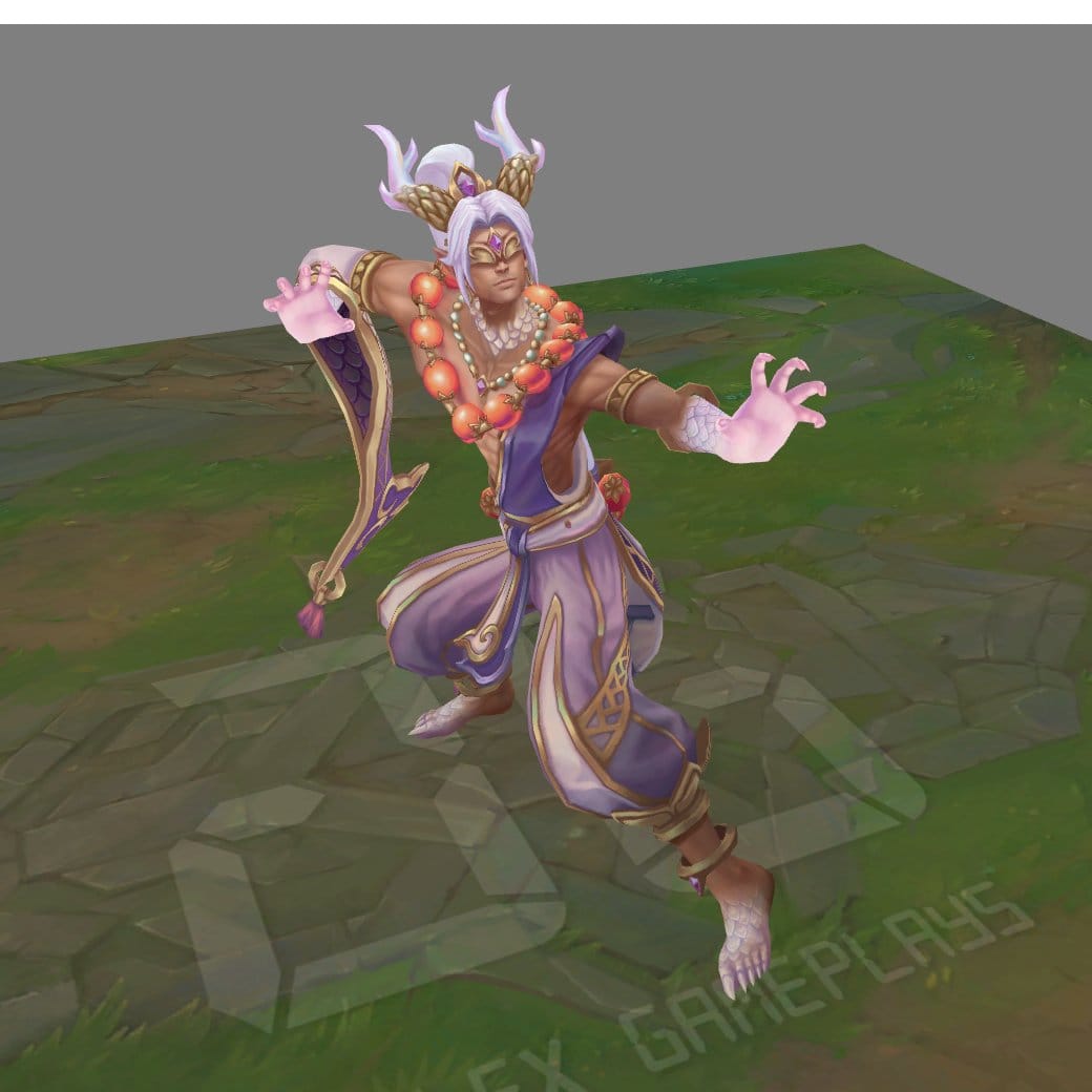 A Mythic Variant of Lee Sin Heavenscale