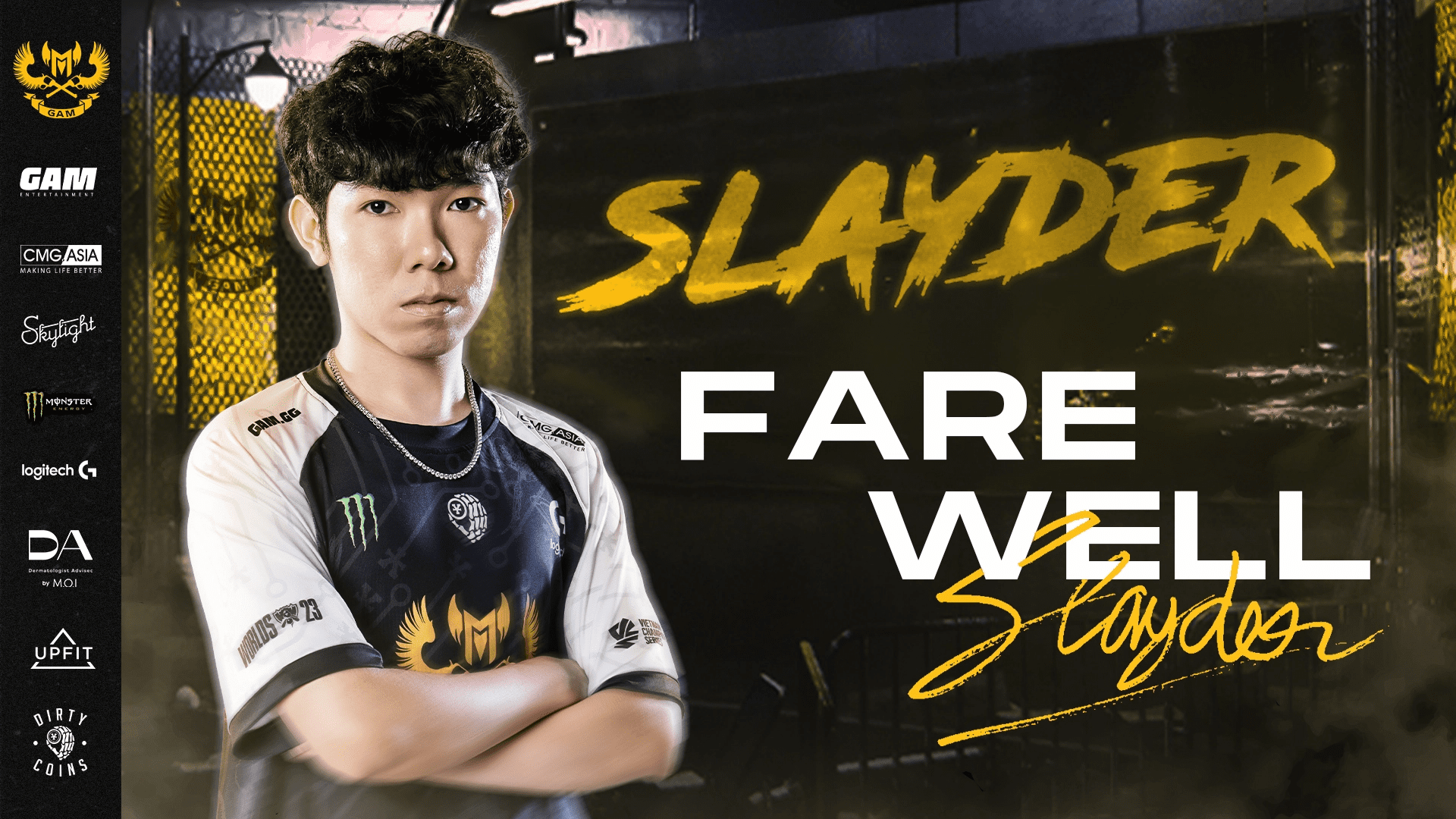 GAM's farewell to Slayder surprised many fans