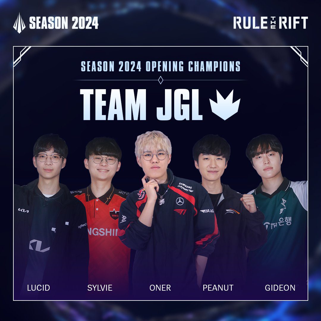 Oner and the Jungle team claimed the overall victory