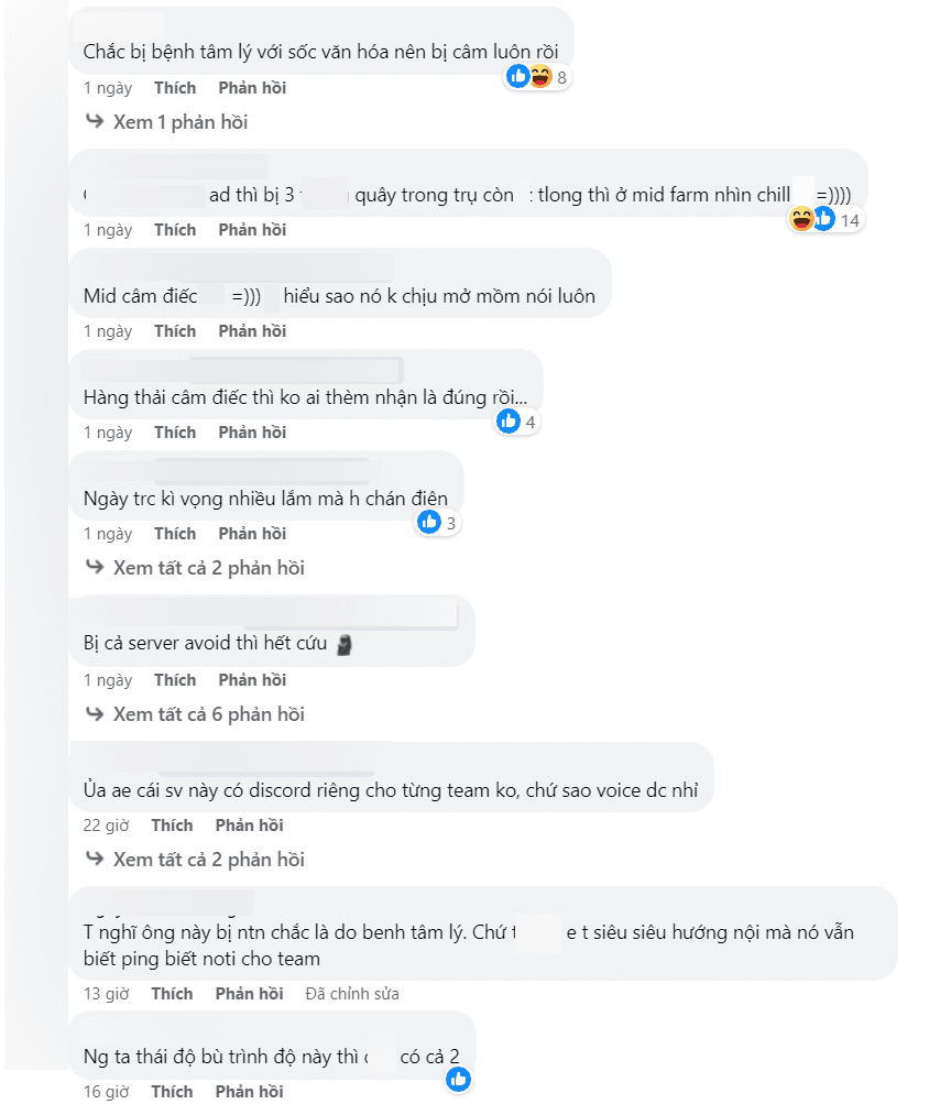 VCS audience is also fed up with Tlong