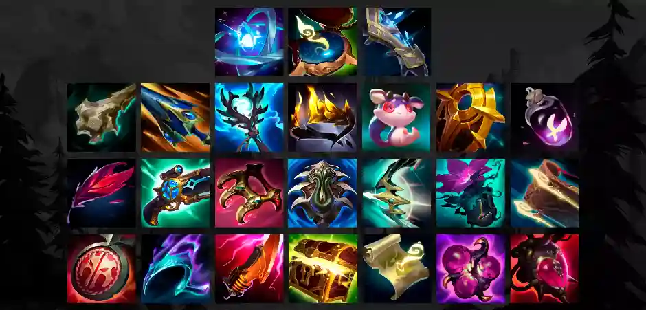 League of Legends has a vast item system that is constantly updated each year