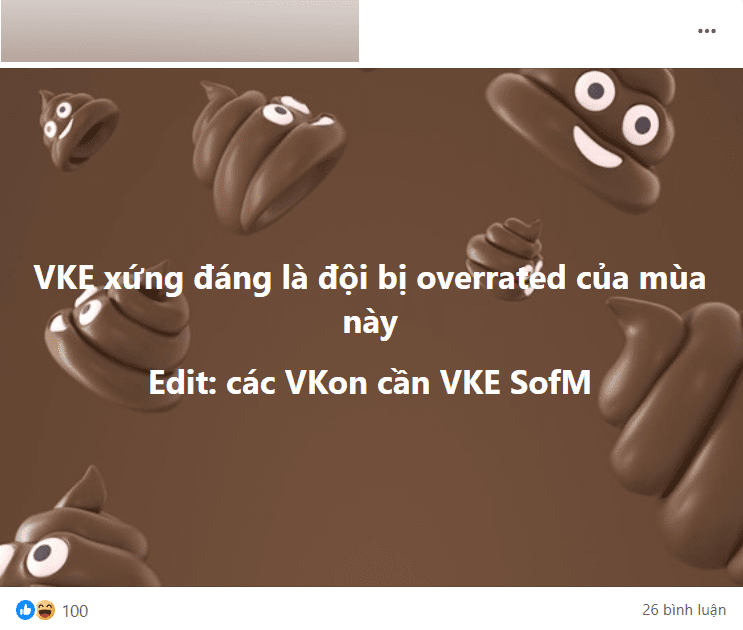 Immediately, there have been opinions suggesting that VKE is overrated