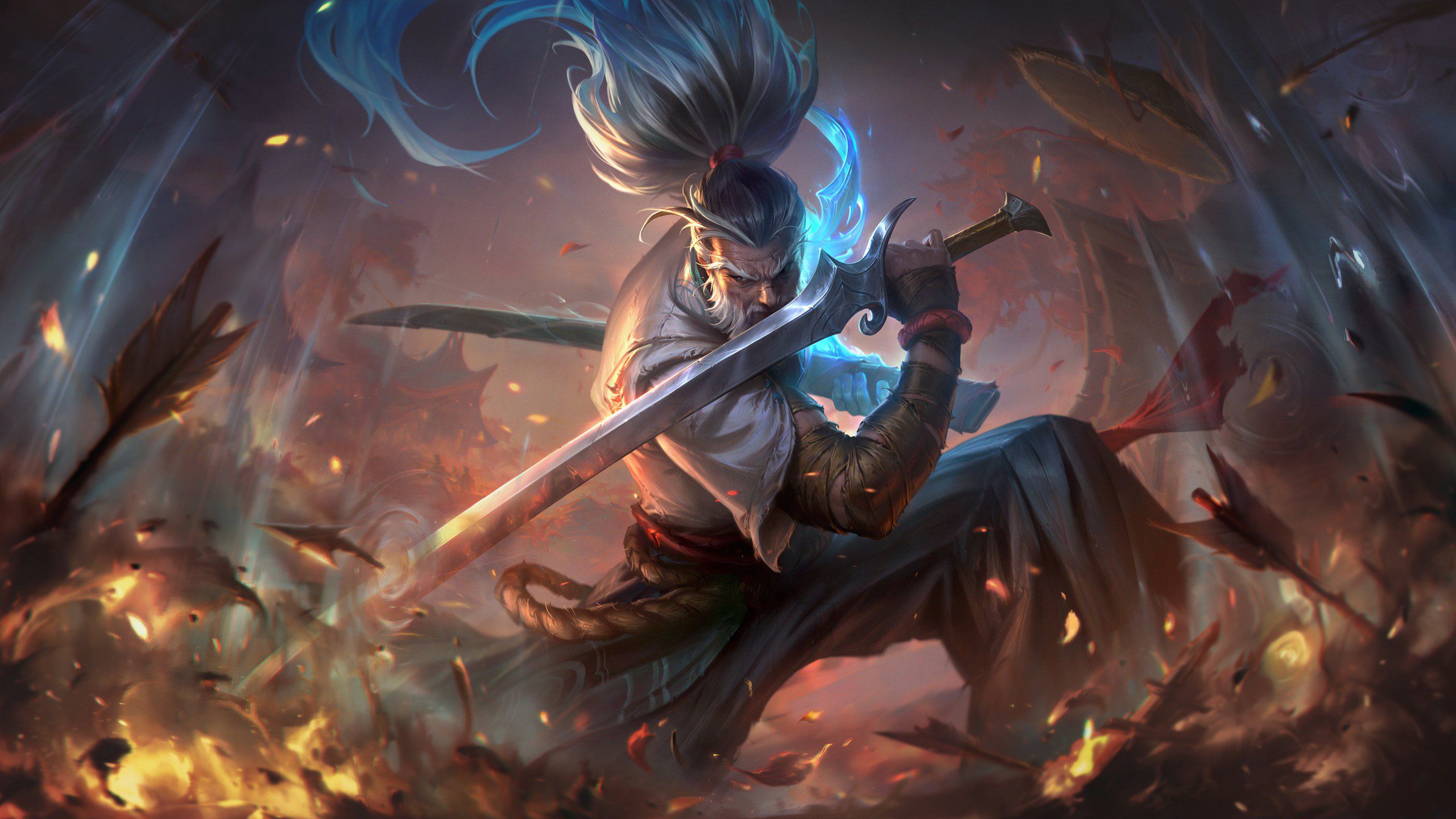 Yasuo in his older age is greatly adored by the League of Legends audience