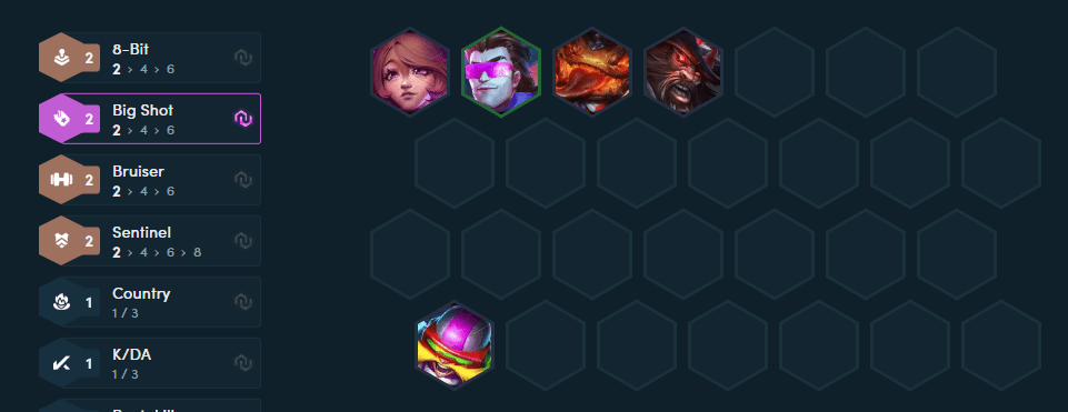 The ideal starting team composition players should aim for with Corki as the main carry