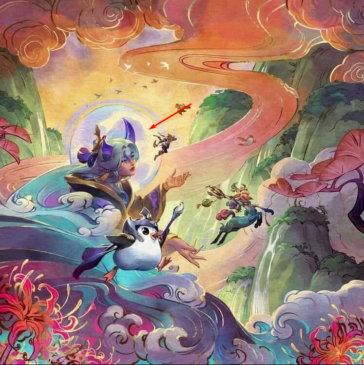 Aphelios's sister - Alune is prominently featured in the promotional image for TFT Season 11