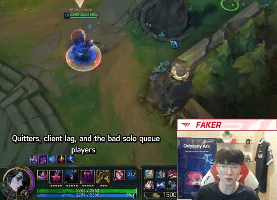 Faker lamented: 'League of Legends is facing many serious issues like sudden disconnections and terrible attitudes from solo queue players'