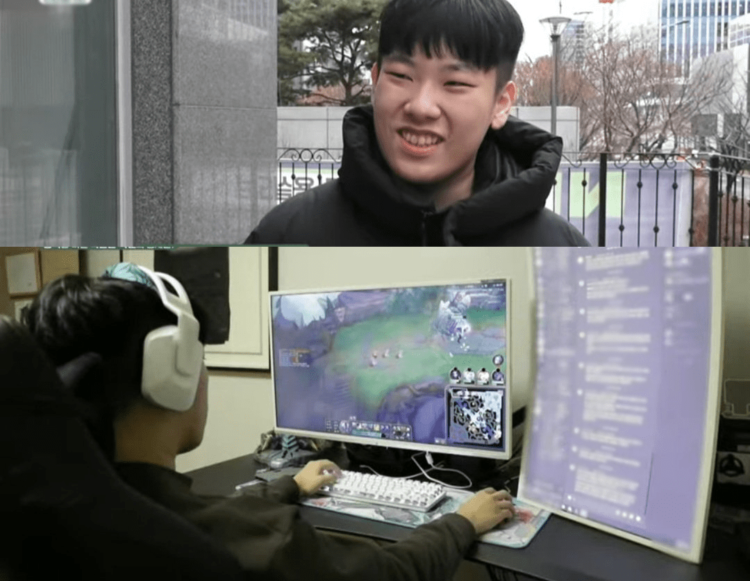 The boy Ji-min has now reached adulthood and is studying at a League of Legends academy
