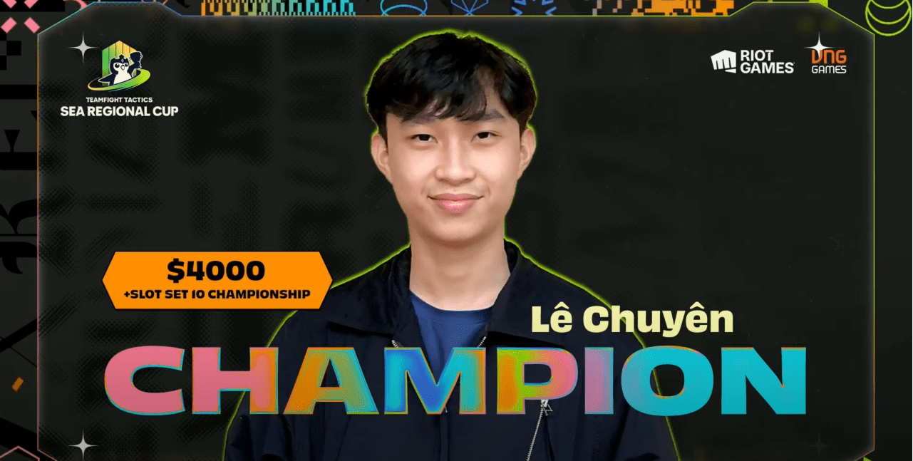 Lê Chuyên wins the Remix Rumble 2024 and is one of the two Vietnamese players to attend the TFT World Championship