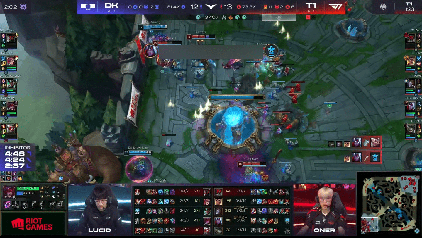 T1 easily wins and rises to the top of the LCK Spring 2024 standings