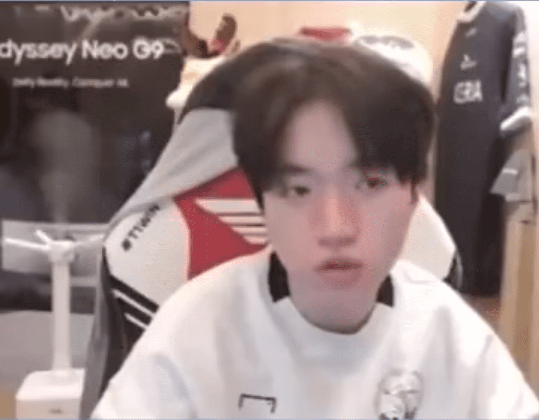 Keria apologizes to fans after abruptly going off stream