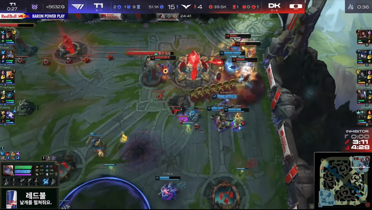The match was indeed quick as the audience predicted
